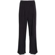 Midnight Blue Chambray Geplooide Broek Birgitte Herskind , Blue , Dame...