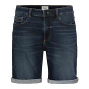 Casual Denim Shorts Camel Active , Blue , Heren