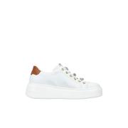 Witte Instapper Schoenen Rieker , White , Dames