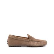 Lichtbruine Leren Signature Schoenen Tod's , Brown , Heren