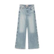 Wijde Jeans - Denim Blue 7 For All Mankind , Blue , Dames