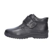 Zwarte Kai Casual Schoenen Waldläufer , Black , Heren