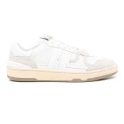 Witte Clay Sneakers Lanvin , White , Heren