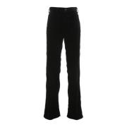 Flat Front Broek Ralph Lauren , Black , Dames