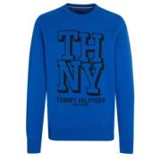 Stijlvolle Pullover Sweater Tommy Hilfiger , Blue , Heren