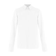 Witte Overhemd met Lange Mouwen Salvatore Ferragamo , White , Heren