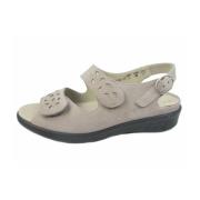 Blije Beige Sandalen Solidus , Beige , Dames