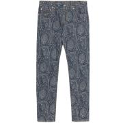 Blauwe Klassieke Five-Pocket Jeans Etro , Blue , Heren