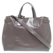 Pre-owned Fabric handbags Burberry Vintage , Gray , Dames