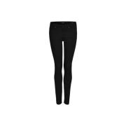 Skinny Fit Jeans Opus , Black , Dames