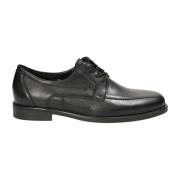 Zwarte Veterschoenen Henry Waldläufer , Black , Heren