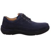 Blauwe Veterschoenen Clarks , Blue , Heren