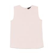 Blush Pink Keyhole Sleeveless Top Theory , Pink , Dames