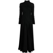 Maxi Dresses Sehnsucht , Black , Dames