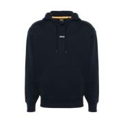 Blauwe Hoodie Hugo Boss , Blue , Heren