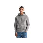 Klassieke Sweatshirts Uni Gant , Gray , Heren