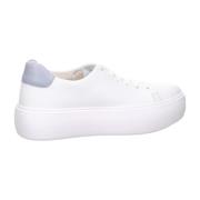 Mode Lage Sneaker Wit Gabor , White , Heren