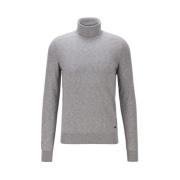 Heren Kamyore Pullover Sweater Hugo Boss , Gray , Heren