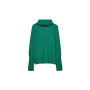 Frisse Pullover someday. , Green , Dames