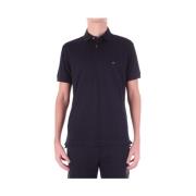 Polo Shirt Korte Mouw Tommy Hilfiger , Black , Heren