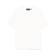 Logo Plaque Crew Neck T-shirt Represent , White , Heren