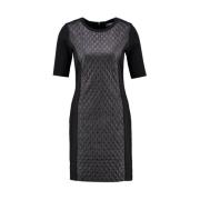 Gebreide Jurk Taifun , Black , Dames