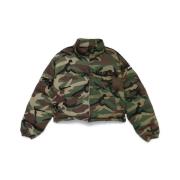 Camouflage Gewatteerd Gewatteerd Jack Vetements , Multicolor , Heren