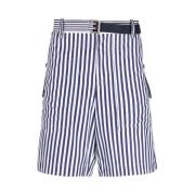 Casual Shorts Sacai , Blue , Heren