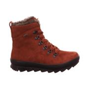 Leren Enkellaars Novara Superfit , Brown , Dames