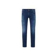 Powerstretch Denim Jeans Replay , Blue , Heren