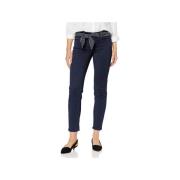 Slim Leg 7/8 Broek Marc O'Polo , Blue , Dames