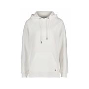 Grijze Hoodie met Verlengde Achterkant Betty & Co , Gray , Dames