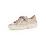 Beige Veterschoen Gabor , Beige , Dames