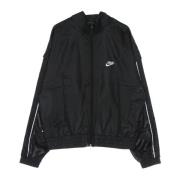 Hoge hals trainingspak jas Zwart Nike , Black , Heren