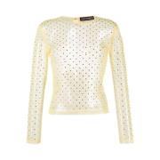 Long Sleeve Tops Siedrés , Yellow , Dames