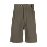 Olijfgroene Chino Shorts Circolo 1901 , Green , Heren