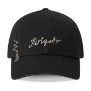 Seam Distressed Cap Axel Arigato , Black , Unisex