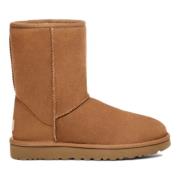 Beige Sheepskin Suede Laarzen UGG , Beige , Dames