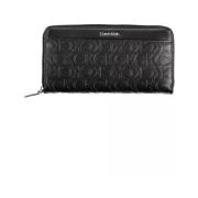 Elegante Rfid Portemonnee voor Vrouwen Calvin Klein , Black , Dames