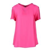 Soepele Viscose Blouse Manila Grace , Pink , Dames