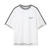 Seam Reaxed T-Shirt Axel Arigato , White , Heren