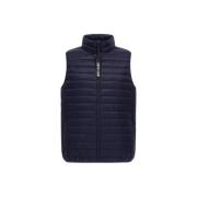 Gewatteerde Puffer Vest Roberto Cavalli , Blue , Heren