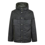 Salie Waxjas met Capuchon Barbour , Green , Heren