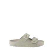 Arizona Slide Sandalen Birkenstock , Gray , Heren