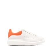 Witte Sneakers voor een stijlvolle look Alexander McQueen , White , He...