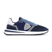 Blauw en grijs Tropez 2.1 Sneakers Philippe Model , Multicolor , Heren