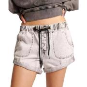 Grijze Jogger Jeans Shorts One Teaspoon , Gray , Dames