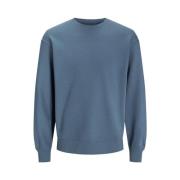 Essentials Jjestar Basic Sweat Crew Neck Jack & Jones , Blue , Heren