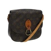 Pre-owned Canvas louis-vuitton-bags Louis Vuitton Vintage , Brown , Da...