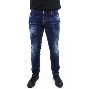 Luxe Slim Jeans Dsquared2 , Blue , Heren